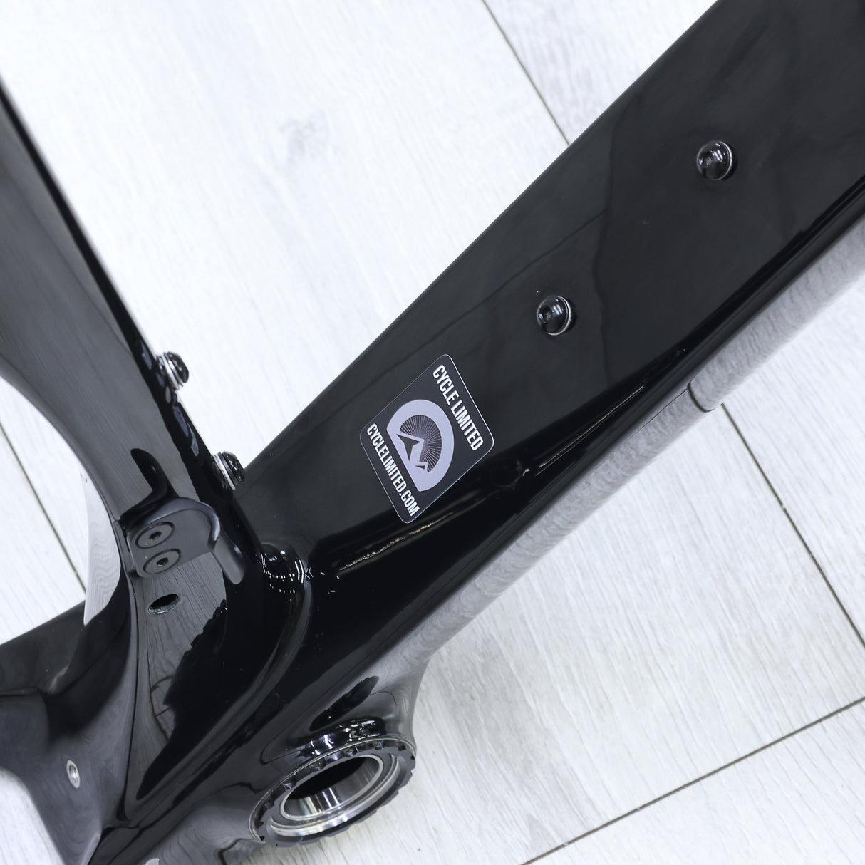 3T Exploro RaceMax Gravel Bike 700c Black Stealth Frameset - 2023, 61cm