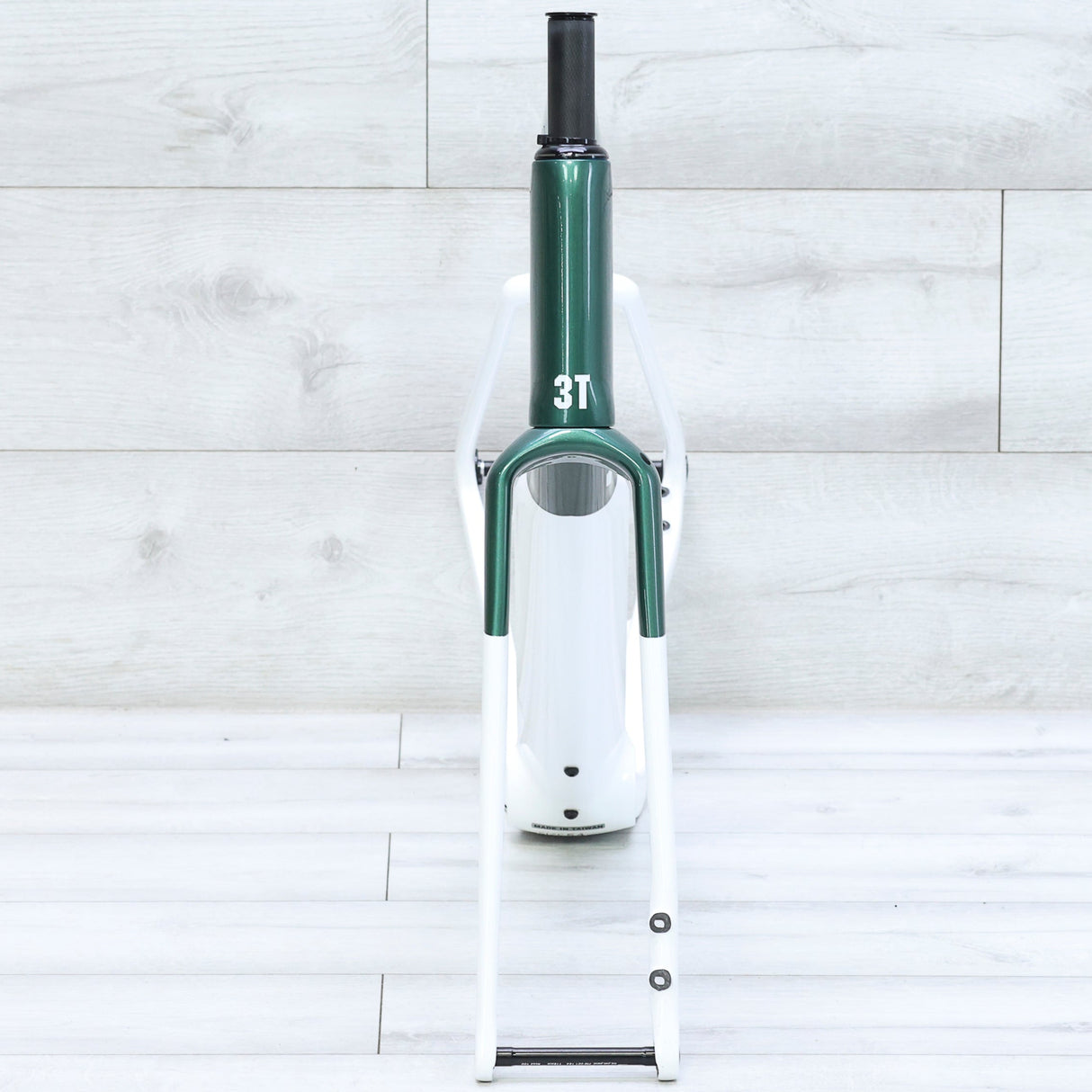 3T Exploro RaceMax Emerald/White Gravel Bike Frameset - 2023, 54cm