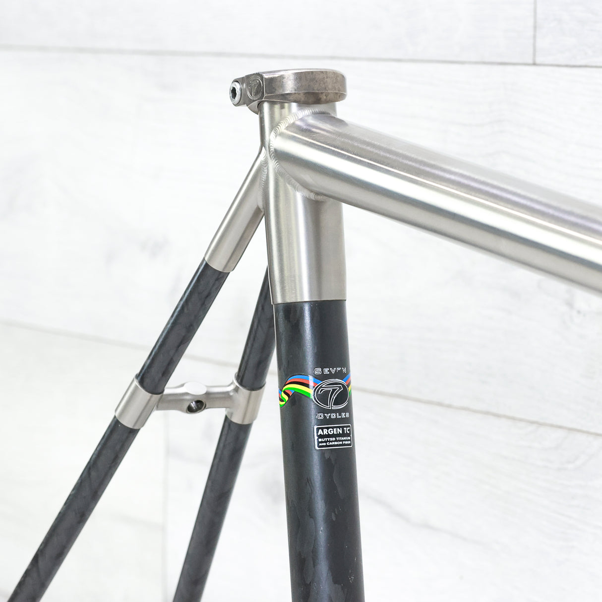 Seven Cycles Odonata Titanium Carbon Road Bike Frameset - 2001, 53cm