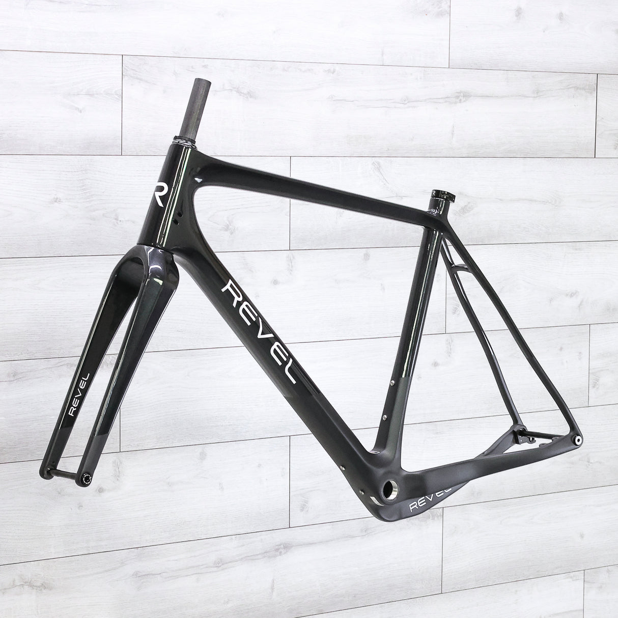 Revel Rover Gravel Bike Frameset - 2024, X-Large - Black Nugget