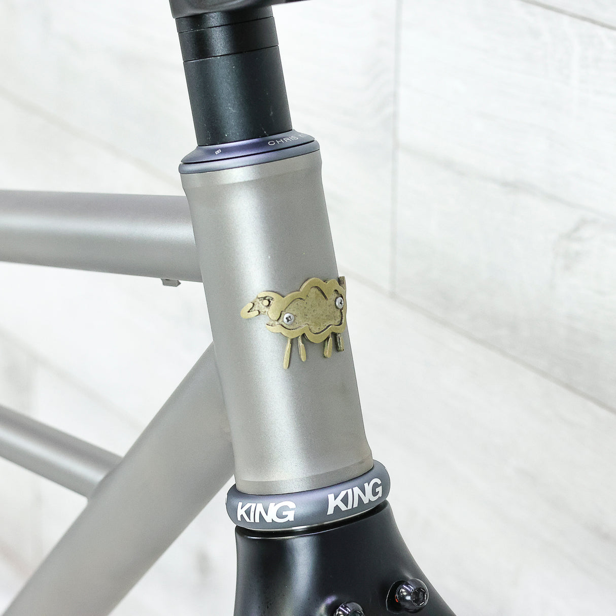 Black Sheep Klunker Custom Titanium Hardtail Mountain Bike Frameset - 2023, Medium