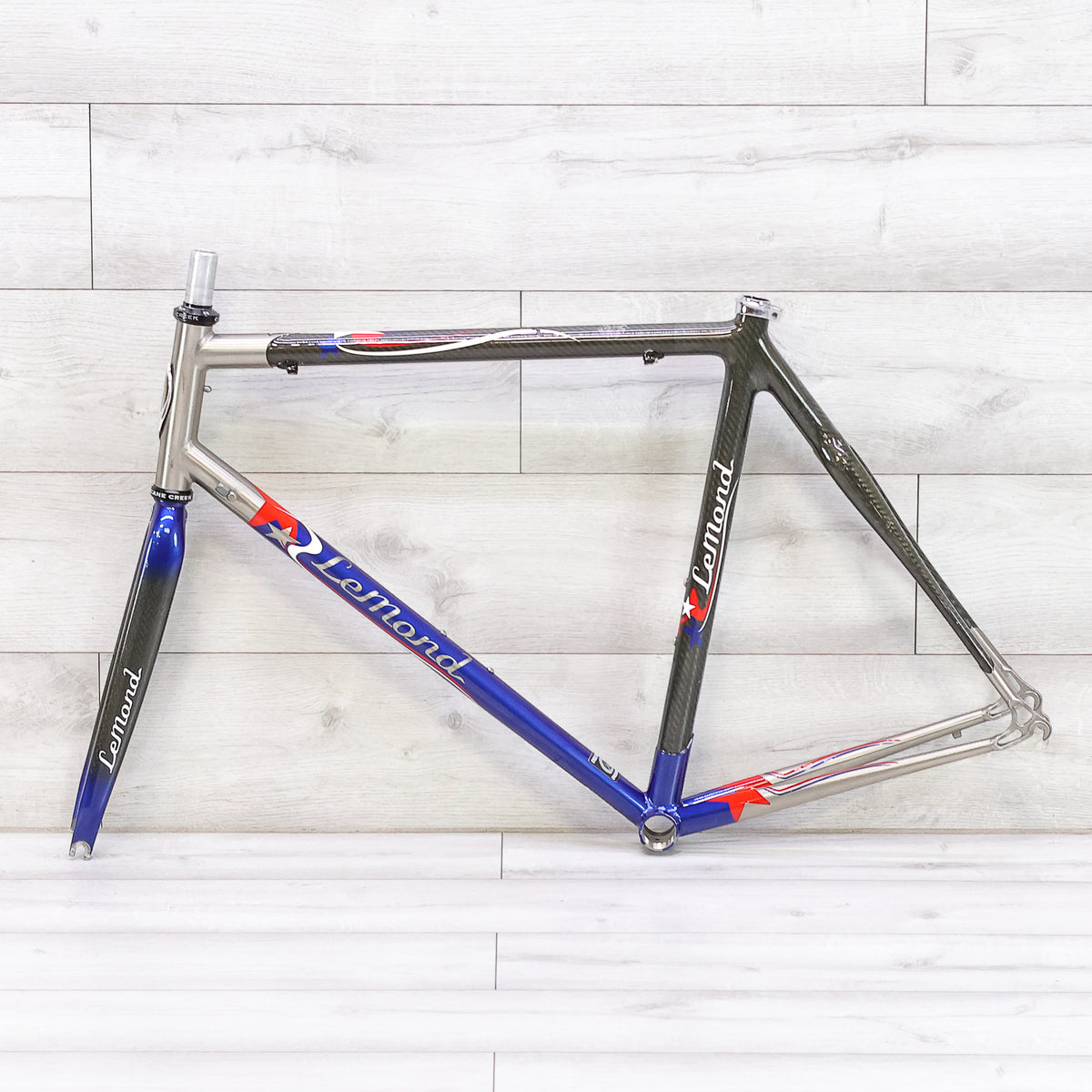 LeMond Tete de Course Titanium / Carbon Road Bike Frameset - 2006, 58cm