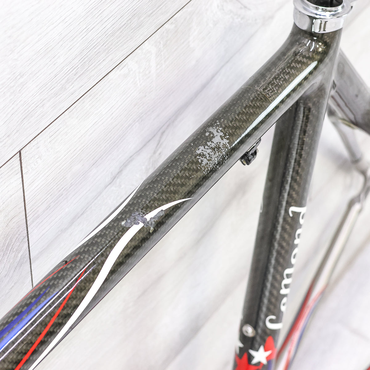 LeMond Tete de Course Titanium / Carbon Road Bike Frameset - 2006, 58cm