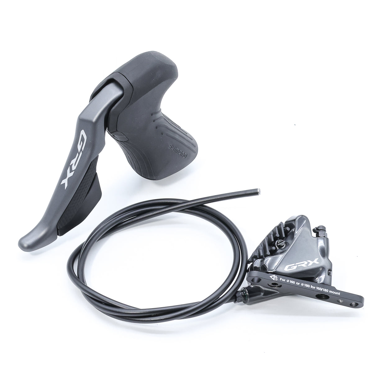 Shimano GRX Di2 ST-RX815 11 Speed Shift/Brake Lever & Hydraulic Disc Brake Caliper