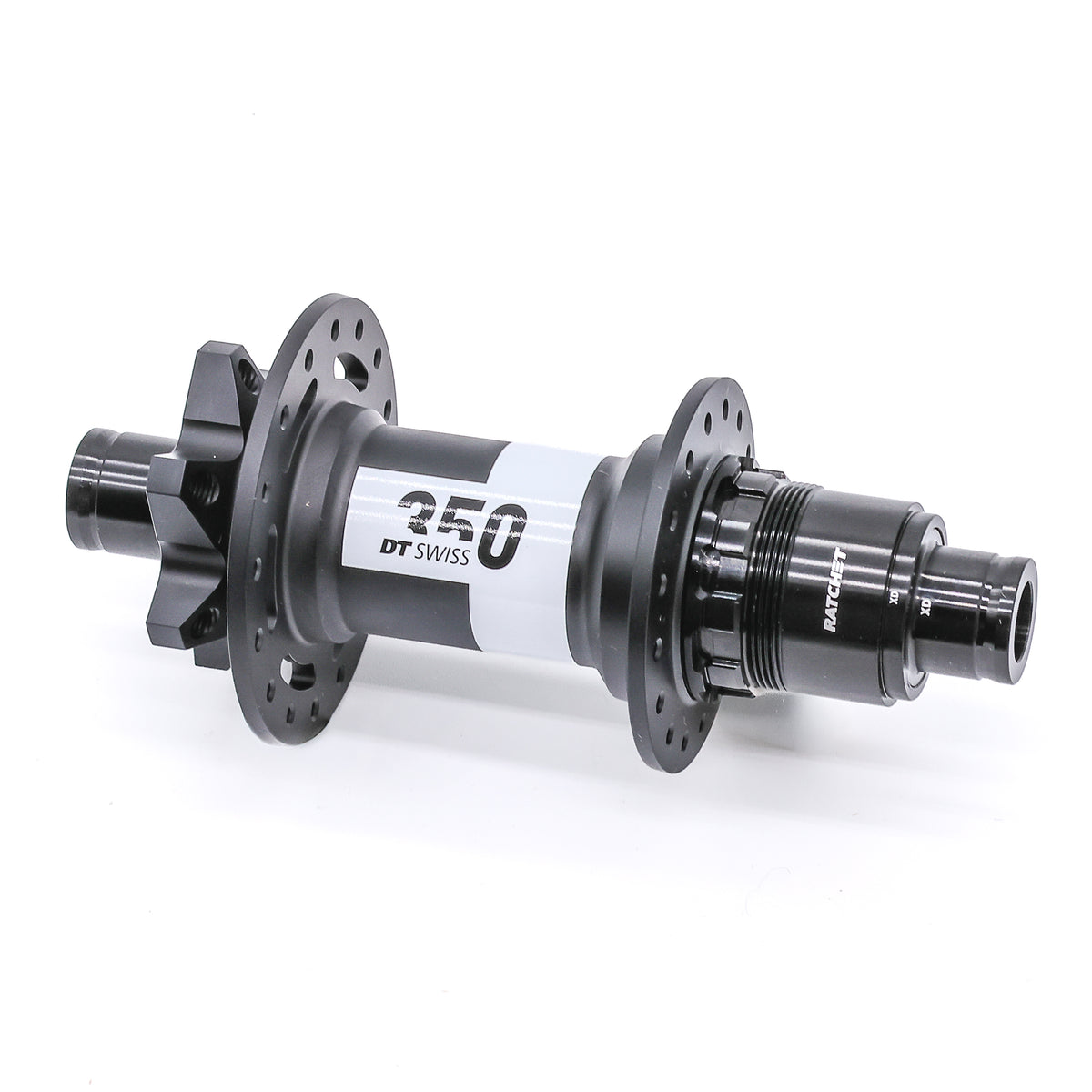 DT Swiss 350 Rear Hub - 12x148mm, 6-Bolt Disc, XD, Black, 32H, 36pt