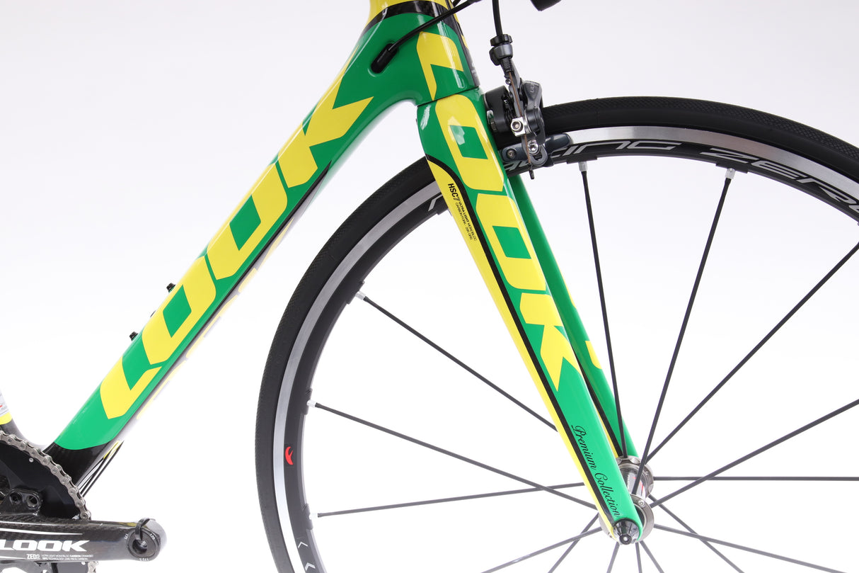 Bicicleta de carretera Look 695 Flag Edition Brasil Premium Collection 2013: grande