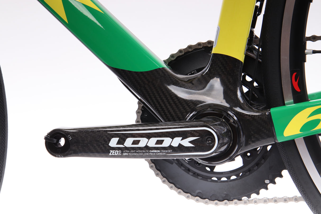 Bicicleta de carretera Look 695 Flag Edition Brasil Premium Collection 2013: grande