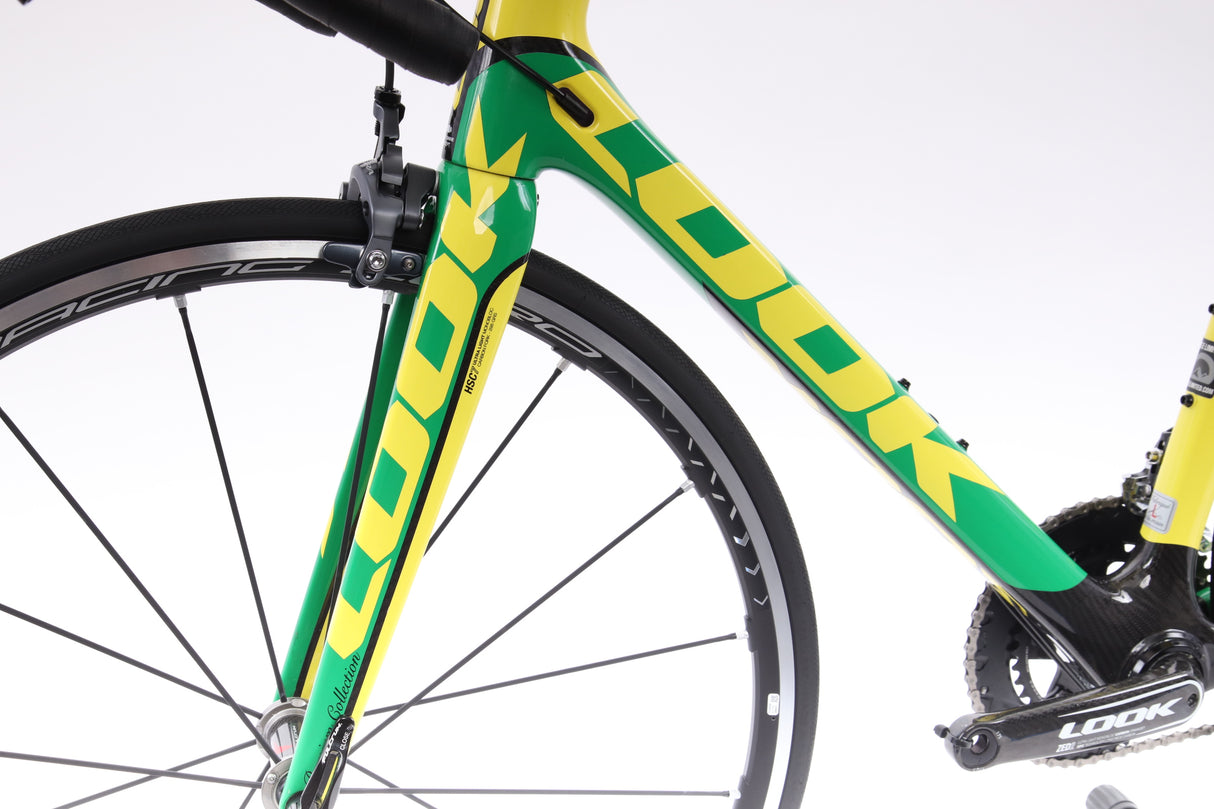 Bicicleta de carretera Look 695 Flag Edition Brasil Premium Collection 2013: grande