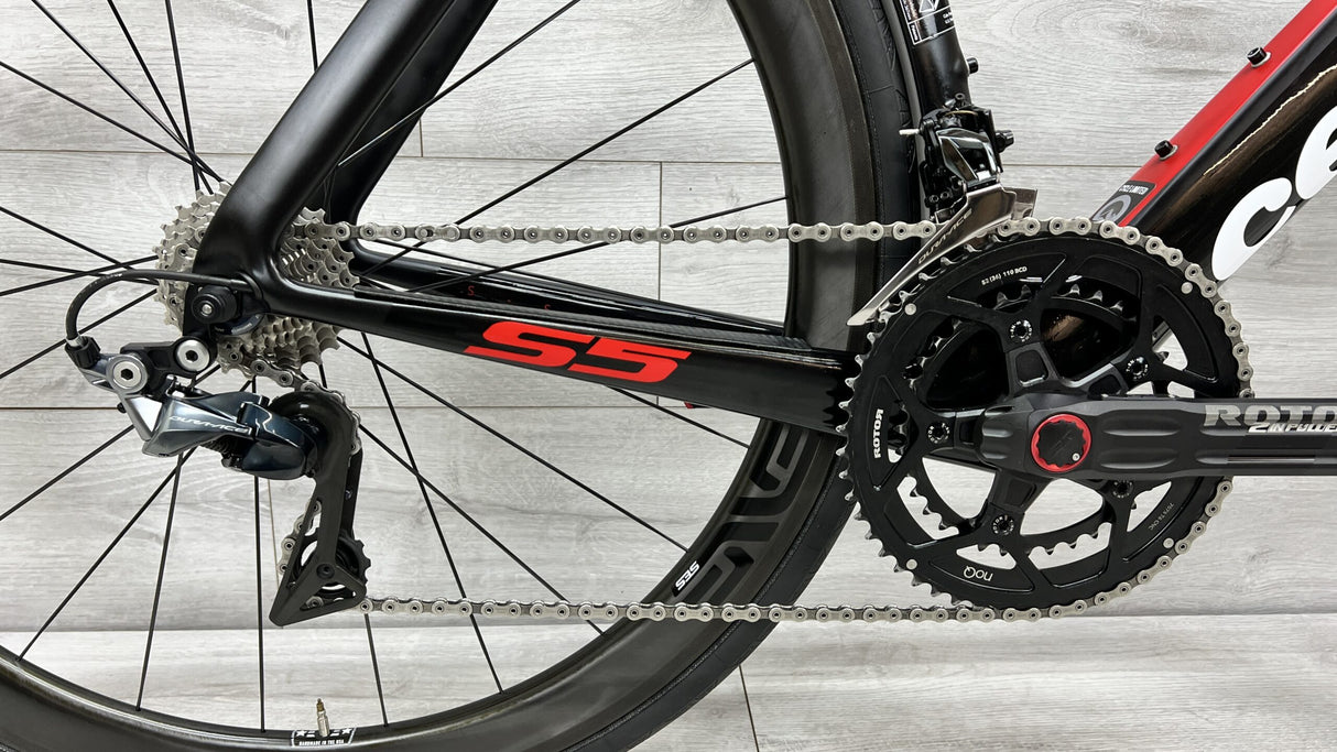 Bicicleta de carretera Cervelo S5 2017 - 48 cm