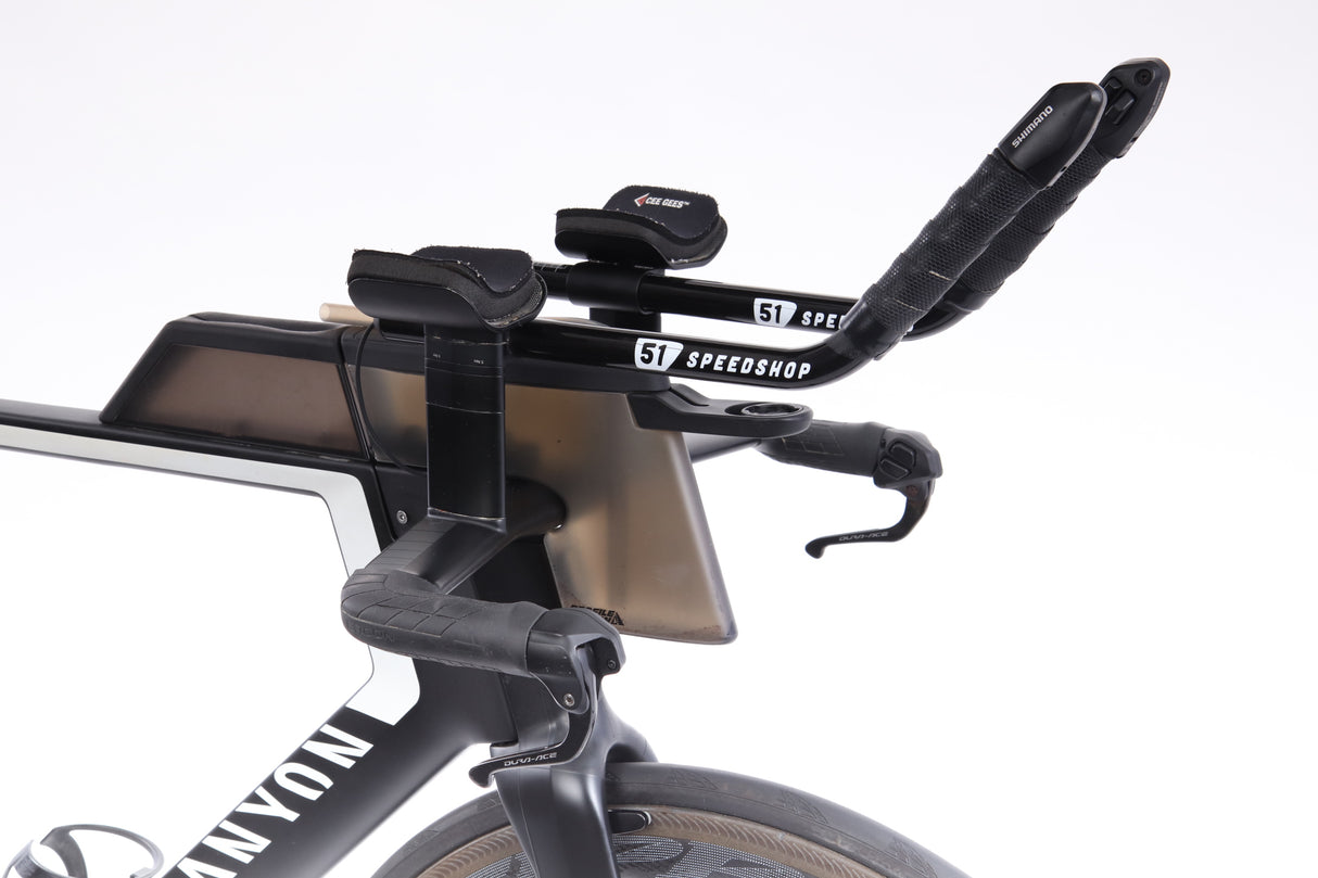 Bicicleta de triatlón Canyon Speedmax CF SLX 8.0 SL 2018 - Grande