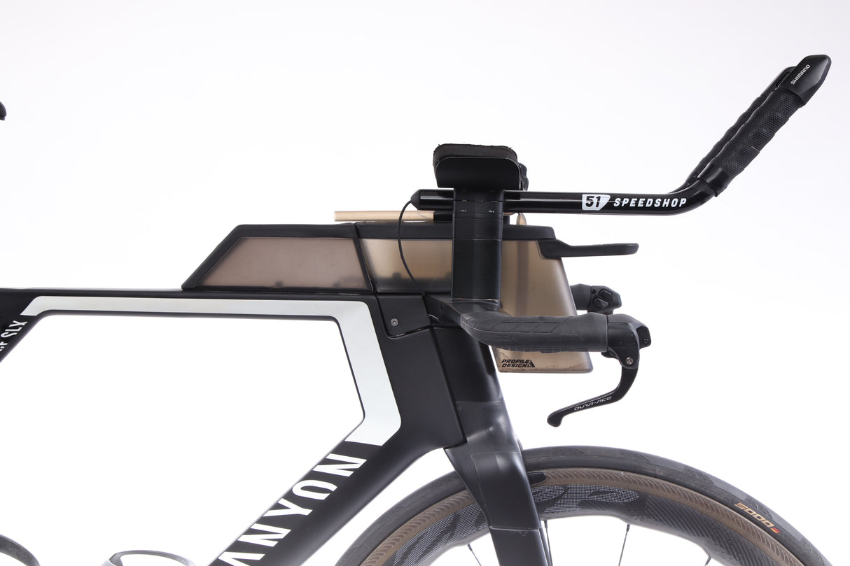 Bicicleta de triatlón Canyon Speedmax CF SLX 8.0 SL 2018 - Grande