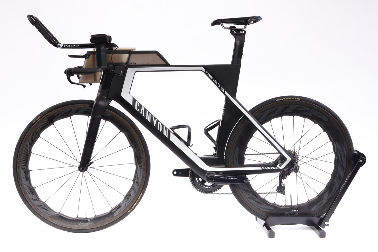Bicicleta de triatlón Canyon Speedmax CF SLX 8.0 SL 2018 - Grande