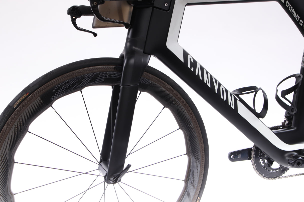 Bicicleta de triatlón Canyon Speedmax CF SLX 8.0 SL 2018 - Grande