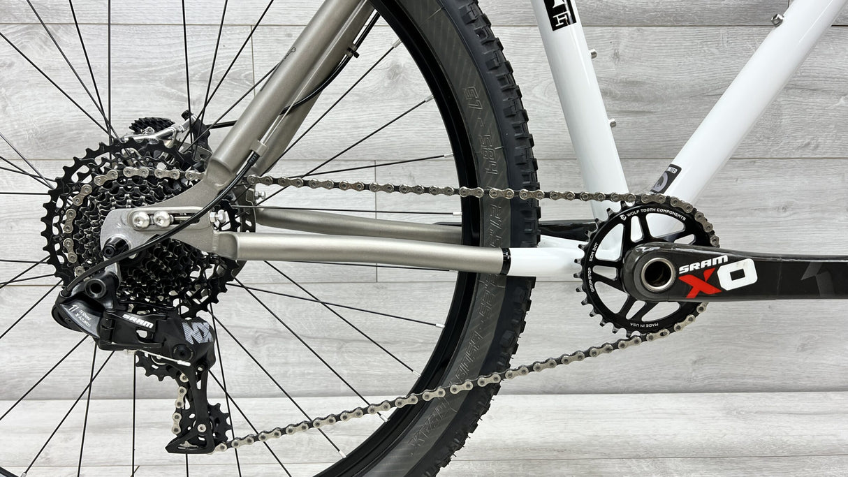 Bicicleta de montaña Ti Deluxe de fabricación independiente - Pequeña