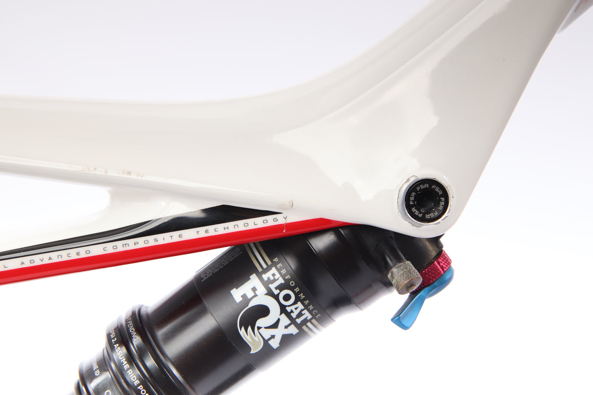 Bicicleta de montaña Specialized Stumpjumper FSR Comp Carbon 6Fattie 2016 - Grande