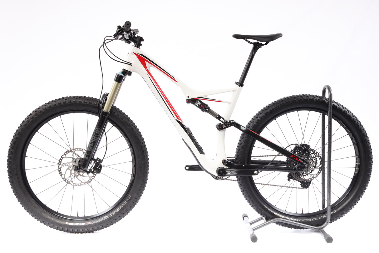 Bicicleta de montaña Specialized Stumpjumper FSR Comp Carbon 6Fattie 2016 - Grande