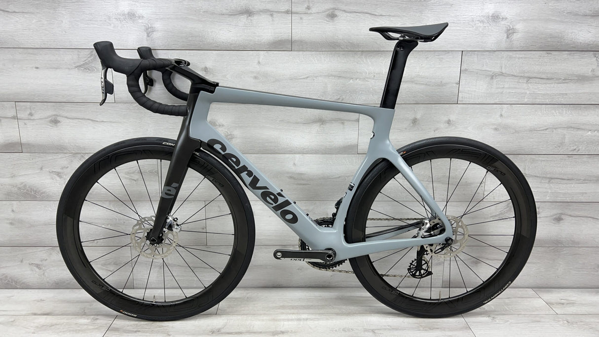 Bicicleta de carretera Cervelo S5 Disc roja eTap AXS 2020 - 58 cm