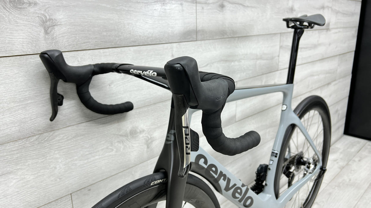 Bicicleta de carretera Cervelo S5 Disc roja eTap AXS 2020 - 58 cm