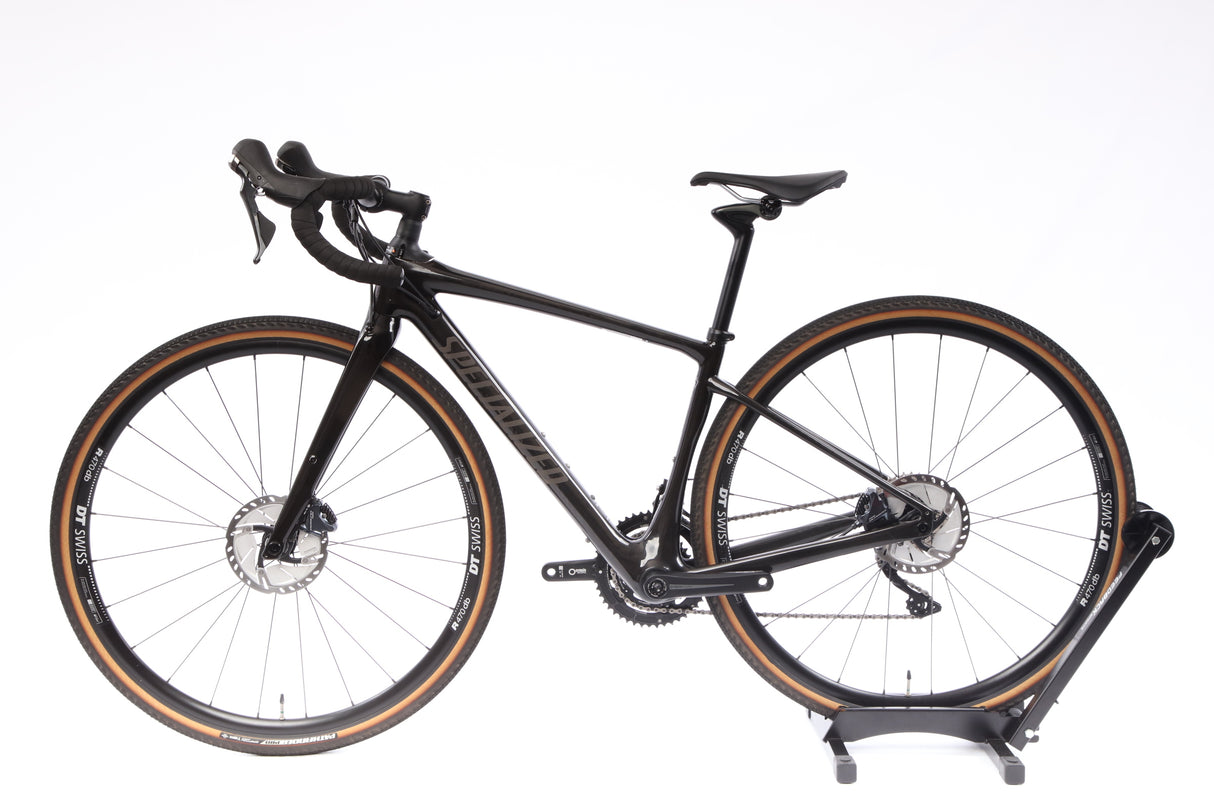 Bicicleta de grava de carbono Specialized Diverge Comp 2020 - 48 cm