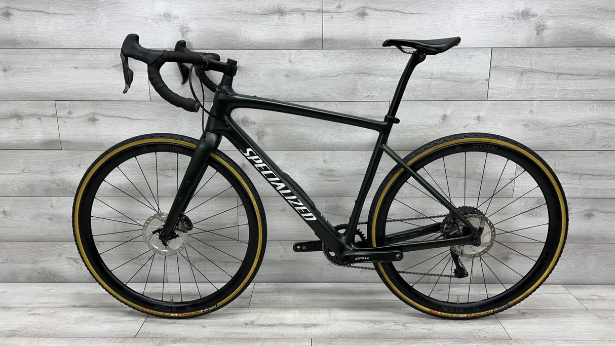 Bicicleta de grava de carbono Specialized Diverge Expert 2021 - 56 cm