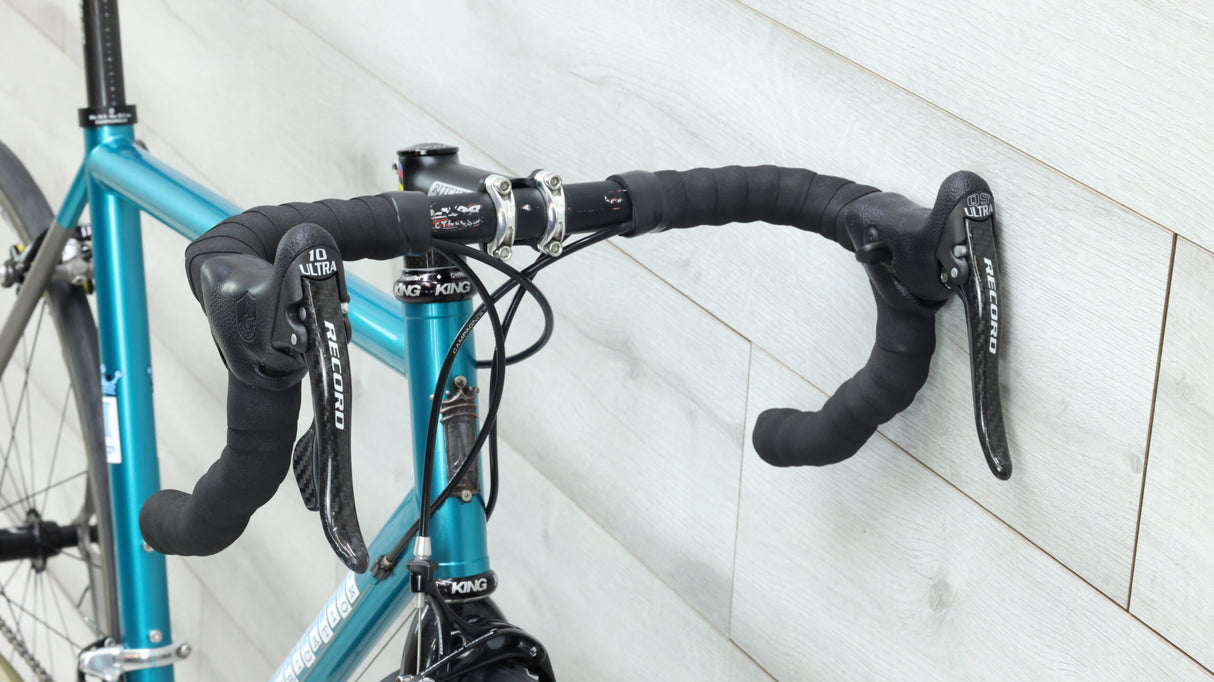 Bicicleta de carretera de titanio Crown Jewel de fabricación independiente 2007 - 56 cm