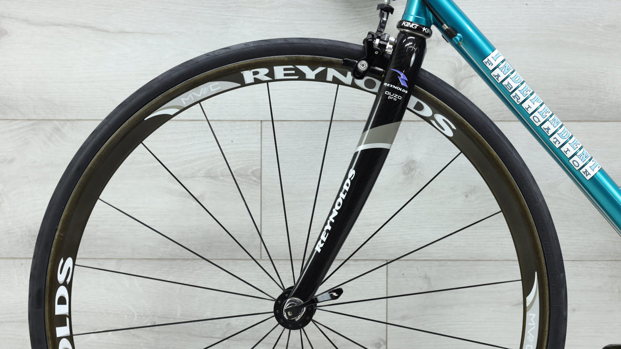 Bicicleta de carretera de titanio Crown Jewel de fabricación independiente 2007 - 56 cm