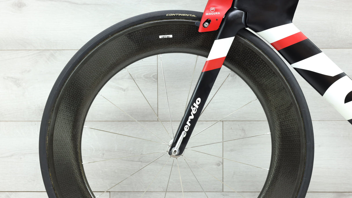 Bicicleta de triatlón Cervelo P5 Six 2014 - 56 cm