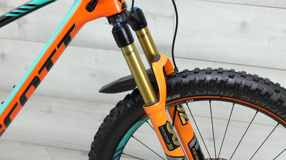 Bicicleta de montaña adaptada Scott Genius 700 2018 - Grande