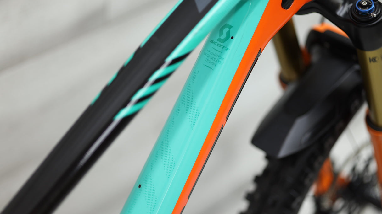 Bicicleta de montaña adaptada Scott Genius 700 2018 - Grande