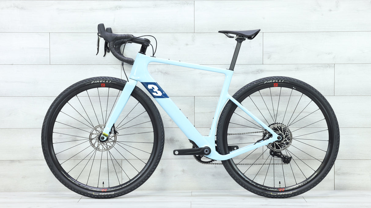 3T Ultra Rival 1x11 Light Blue 700c Gravel Bike - 2024