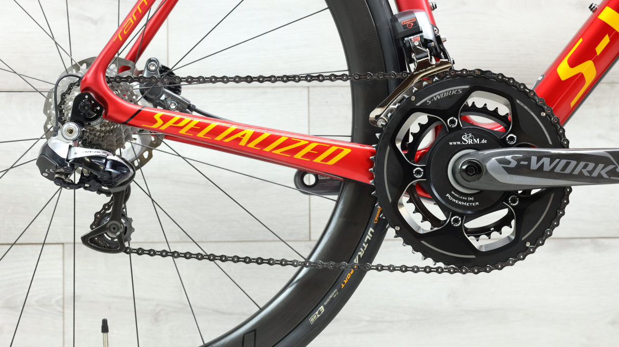 2015 Specialized S-Works Tarmac Disc Road Bike - 56cm