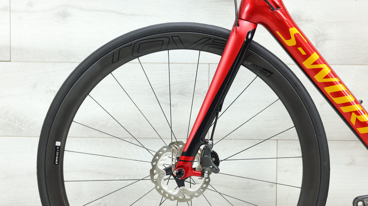 2015 Specialized S-Works Tarmac Disc Road Bike - 56cm