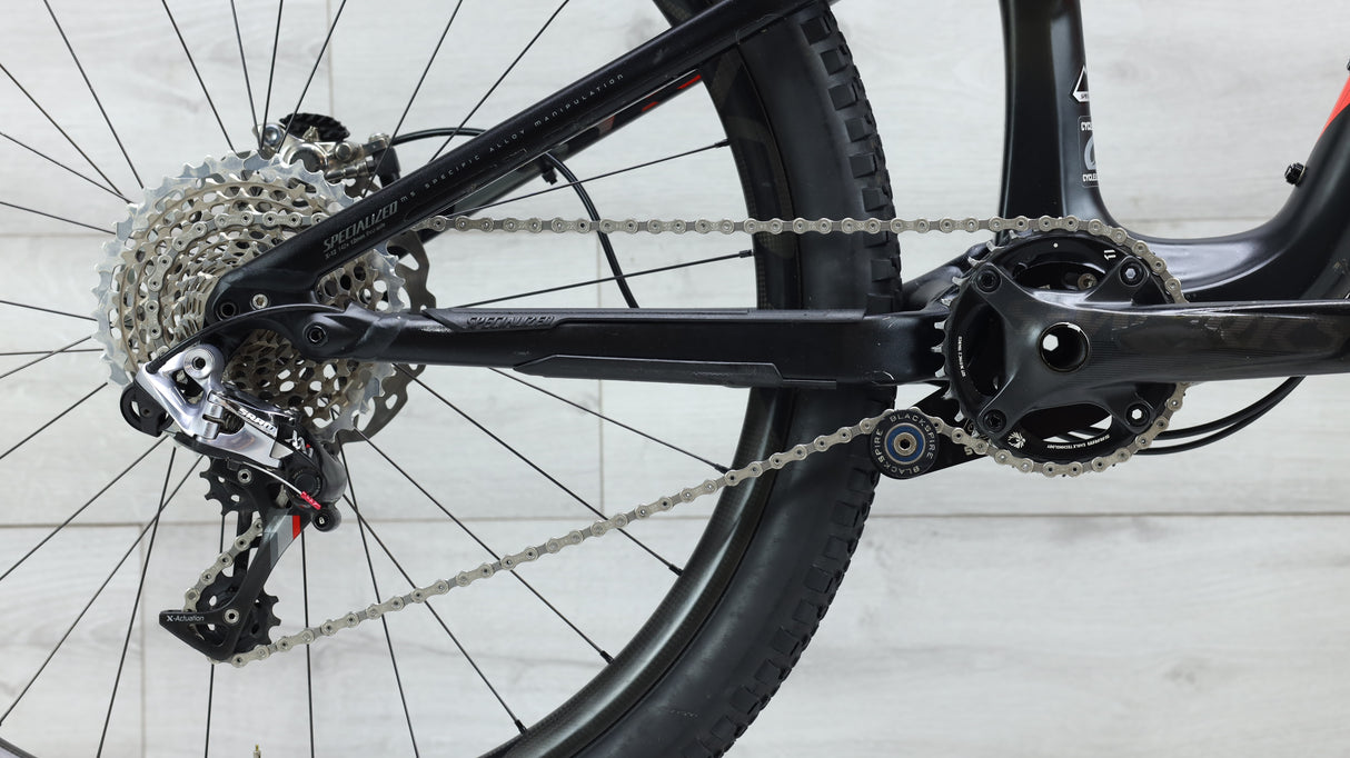 Bicicleta de montaña SPECIALIZED S-WORKS STUMPJUMPER FSR CARBON EVO 650B 2015 - Grande