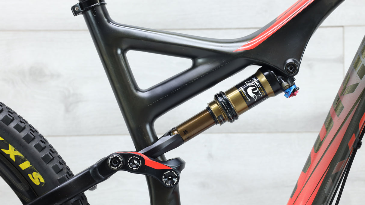 Bicicleta de montaña SPECIALIZED S-WORKS STUMPJUMPER FSR CARBON EVO 650B 2015 - Grande
