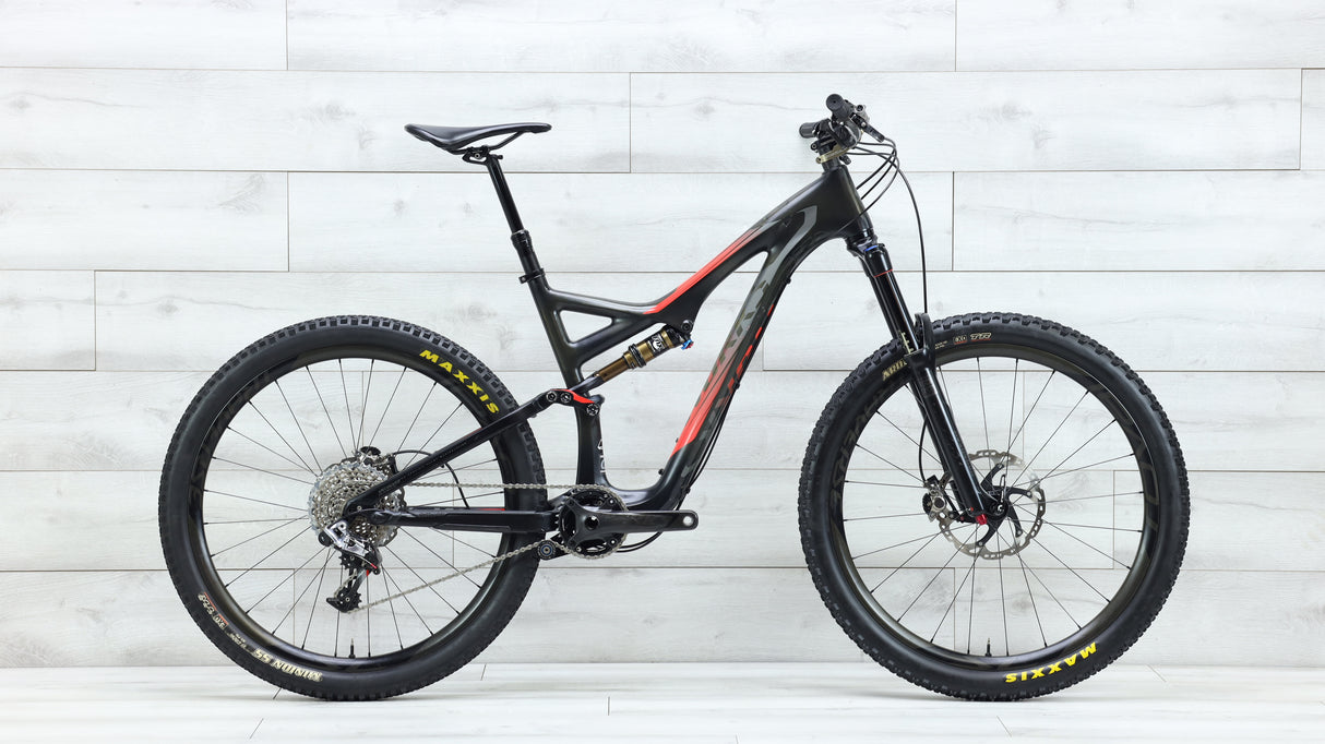 Bicicleta de montaña SPECIALIZED S-WORKS STUMPJUMPER FSR CARBON EVO 650B 2015 - Grande