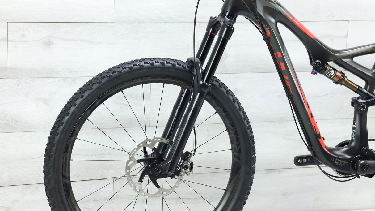 Bicicleta de montaña SPECIALIZED S-WORKS STUMPJUMPER FSR CARBON EVO 650B 2015 - Grande