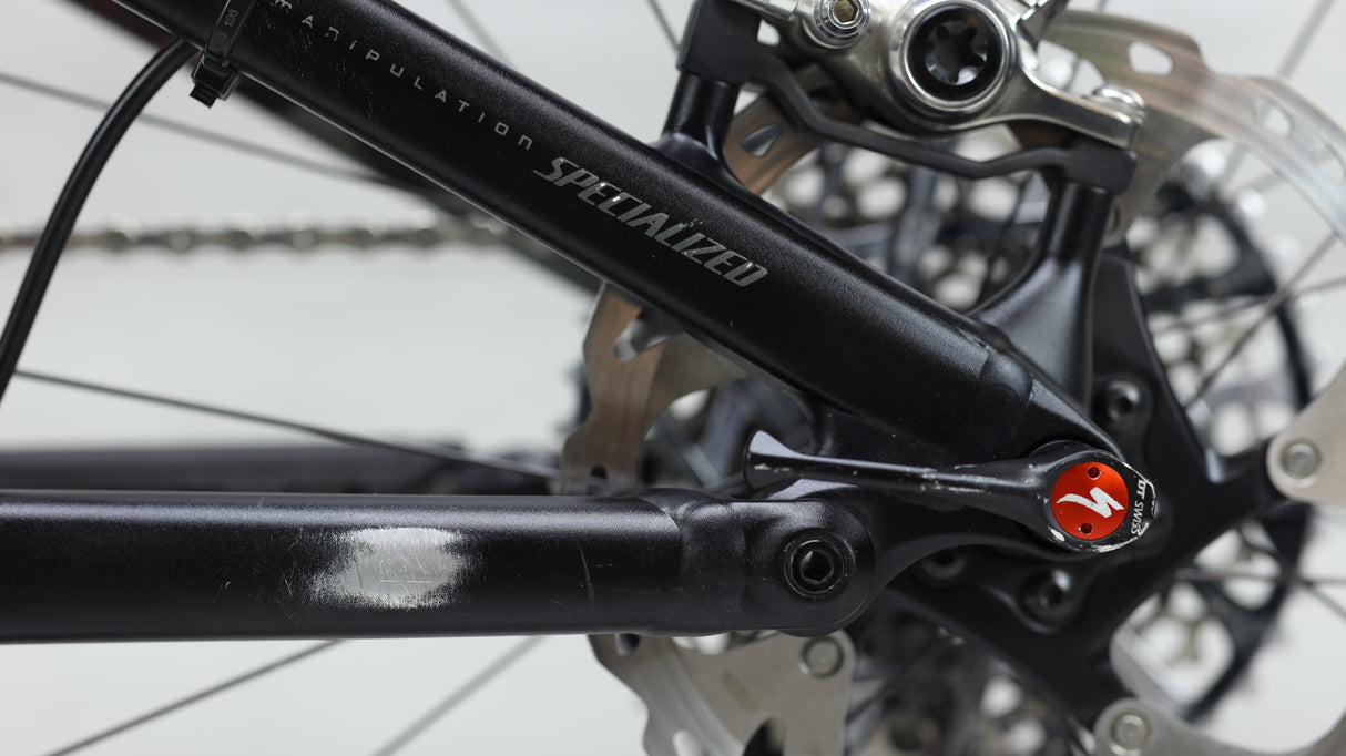 Bicicleta de montaña SPECIALIZED S-WORKS STUMPJUMPER FSR CARBON EVO 650B 2015 - Grande