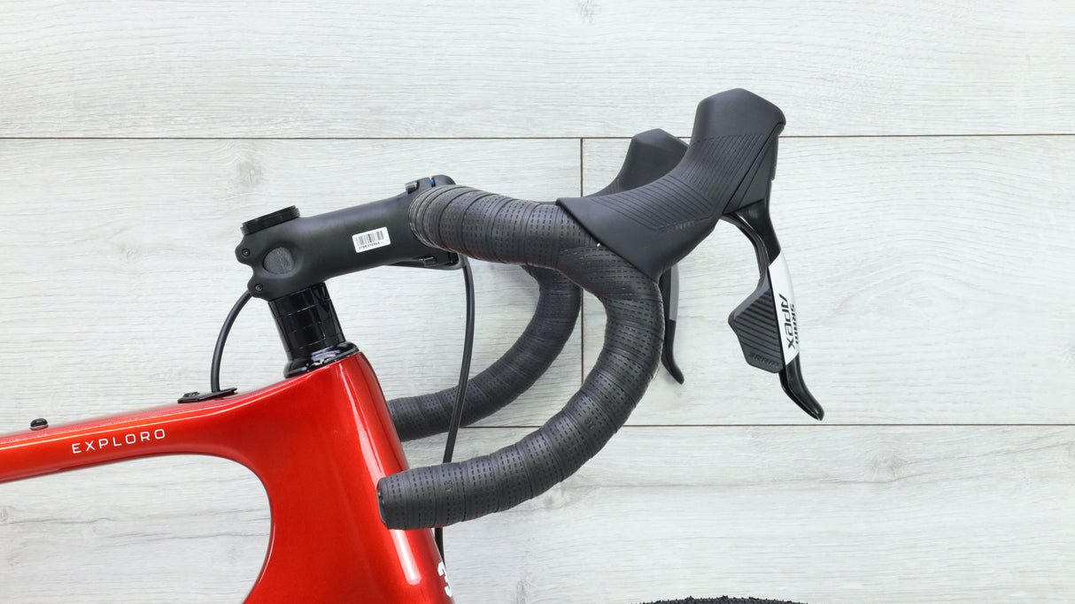 3T Exploro Racemax Apex XPLR AXS 1X12 700c Gravel Bike Red/White & Emerald/White