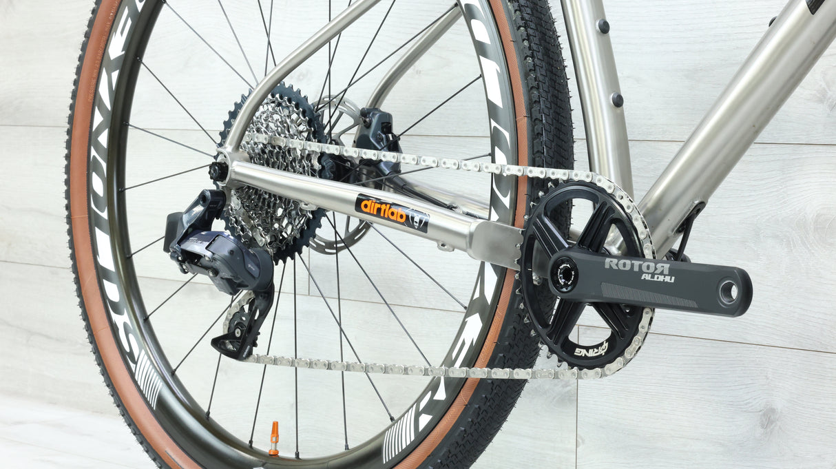 2023 DirtLab Grinder Force AXS Titanium Gravel Bike - 53cm