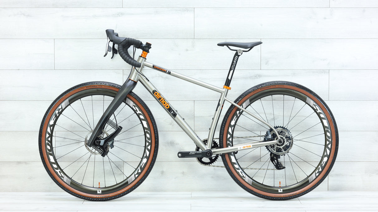 2023 DirtLab Grinder Force AXS Titanium Gravel Bike - 53cm