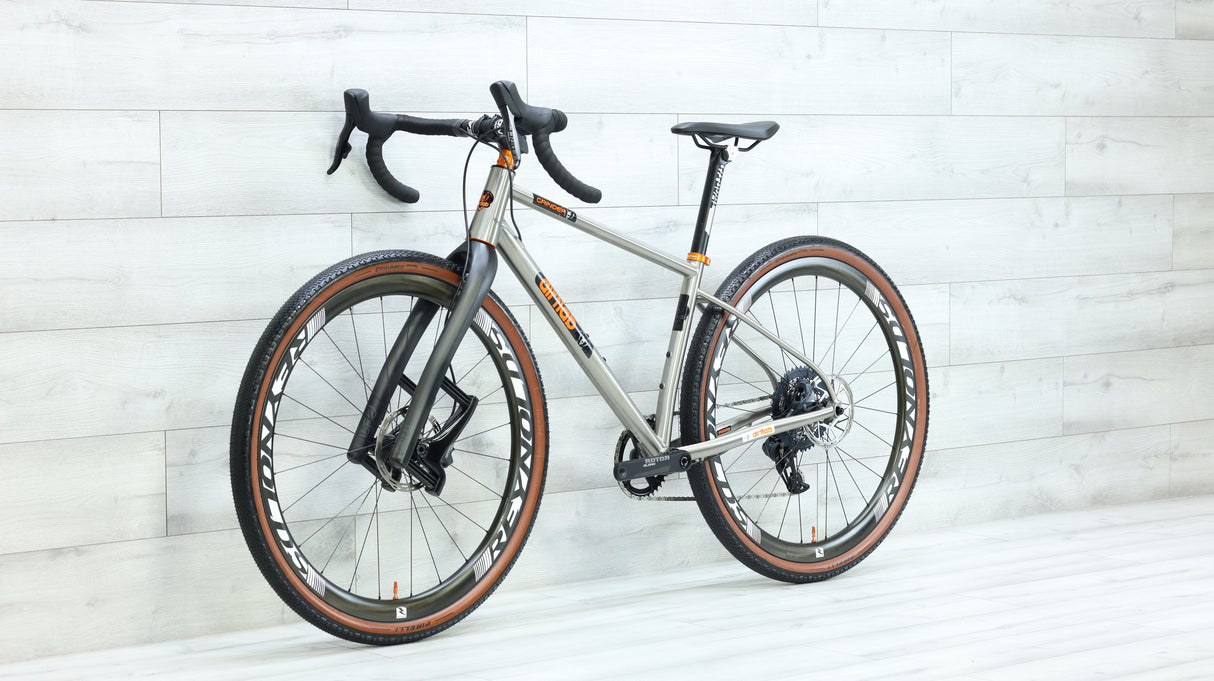 2023 DirtLab Grinder Force AXS Titanium Gravel Bike - 53cm