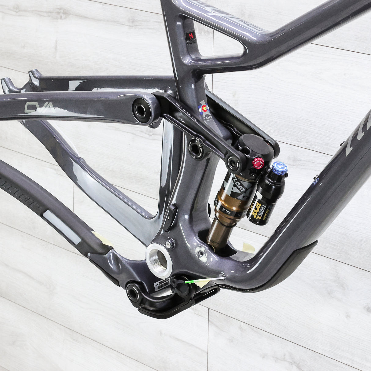 Niner JET 9 RDO Full Suspension Frame - Fox Float X Factory - Magnetic Grey