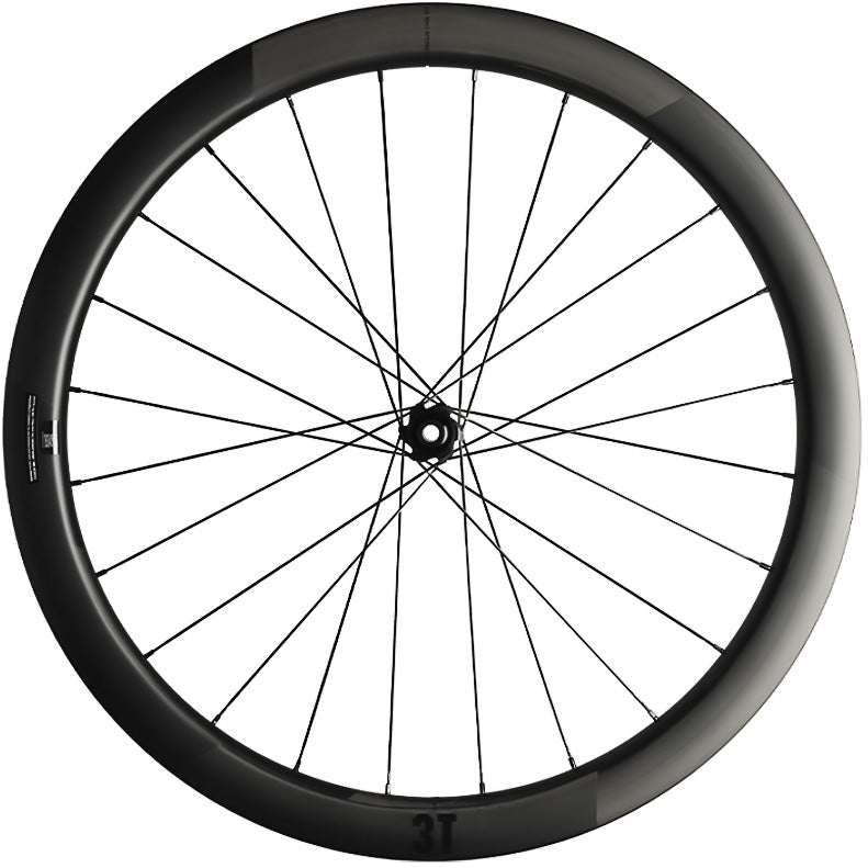 3T Discus 45 LTD Stealth Carbon Front Wheel