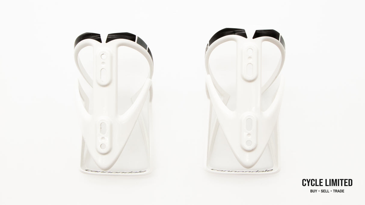 Cannondale Speed C Nylon Bottle Cages Pair White 84g
