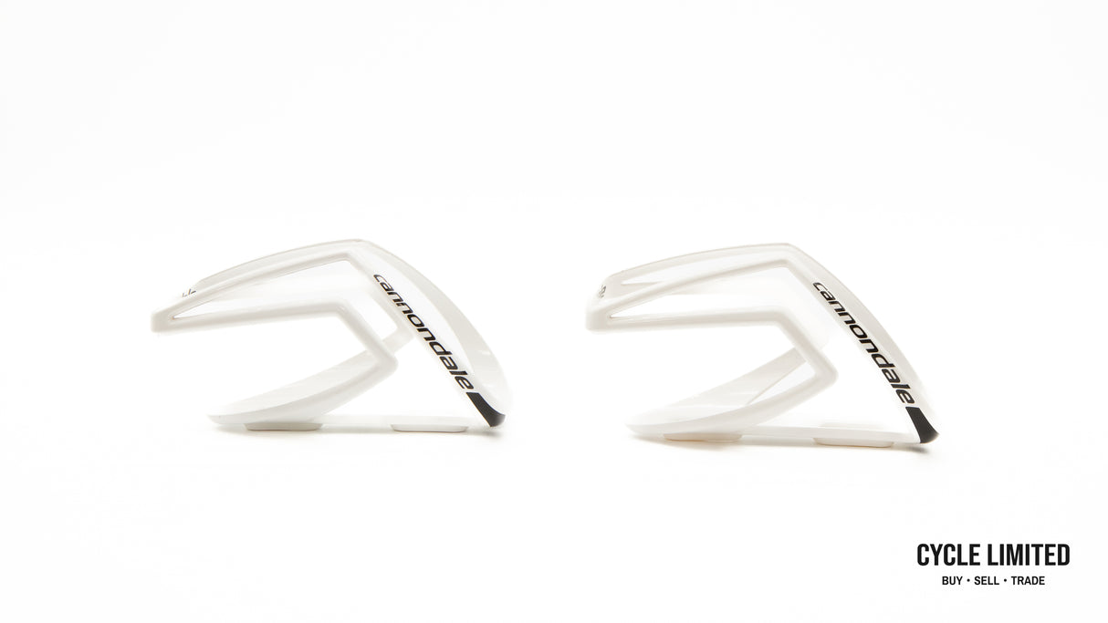 Cannondale Speed C Nylon Bottle Cages Pair White 84g
