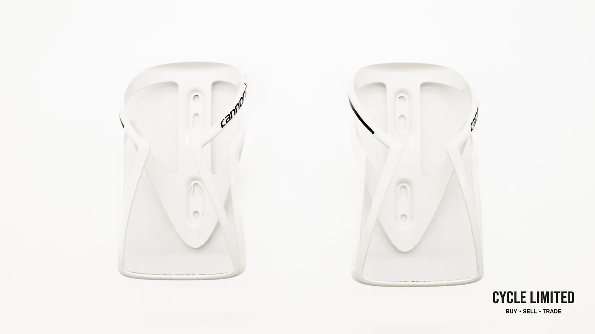 Cannondale Speed C Nylon Bottle Cages Pair White 84g