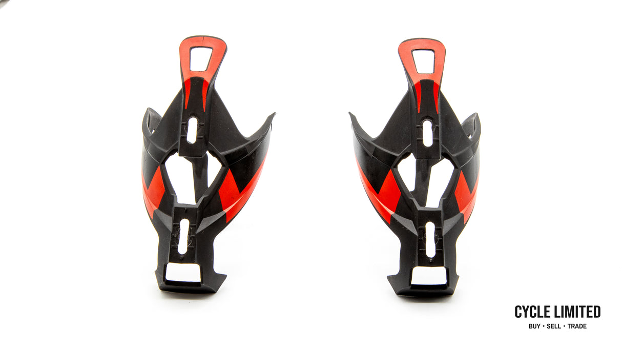 Elite Vico Carbon Bottle Cage Pair Matte Black/Red 53g