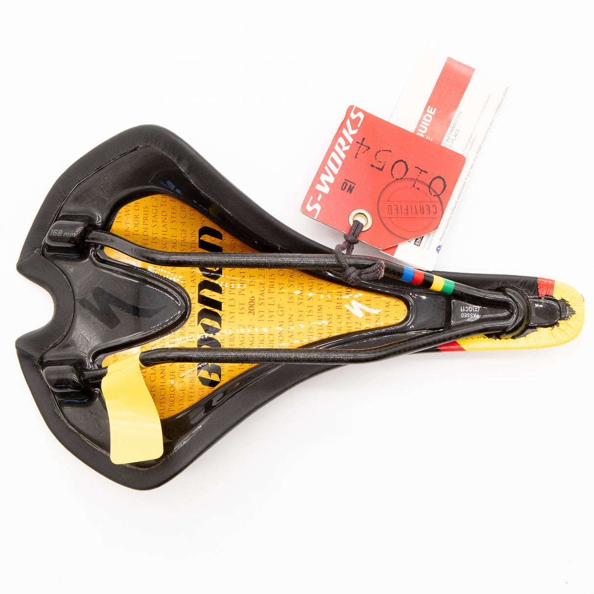 Specialized Chicane Boonen Carbon 168mm Saddle 245g