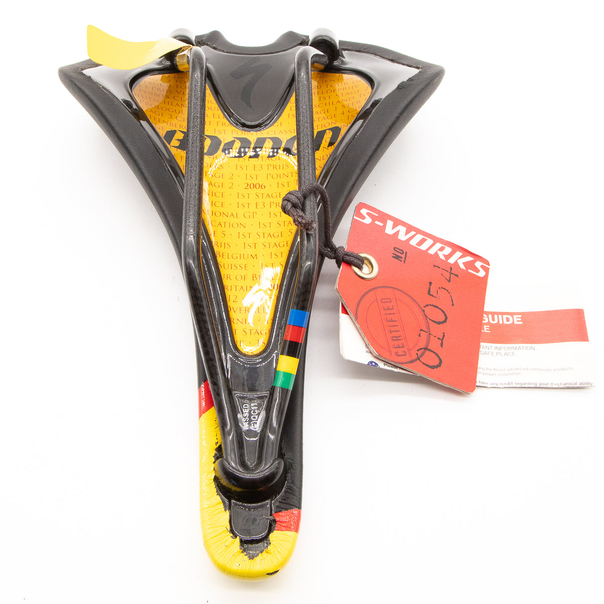 Specialized Chicane Boonen Carbon 168mm Saddle 245g