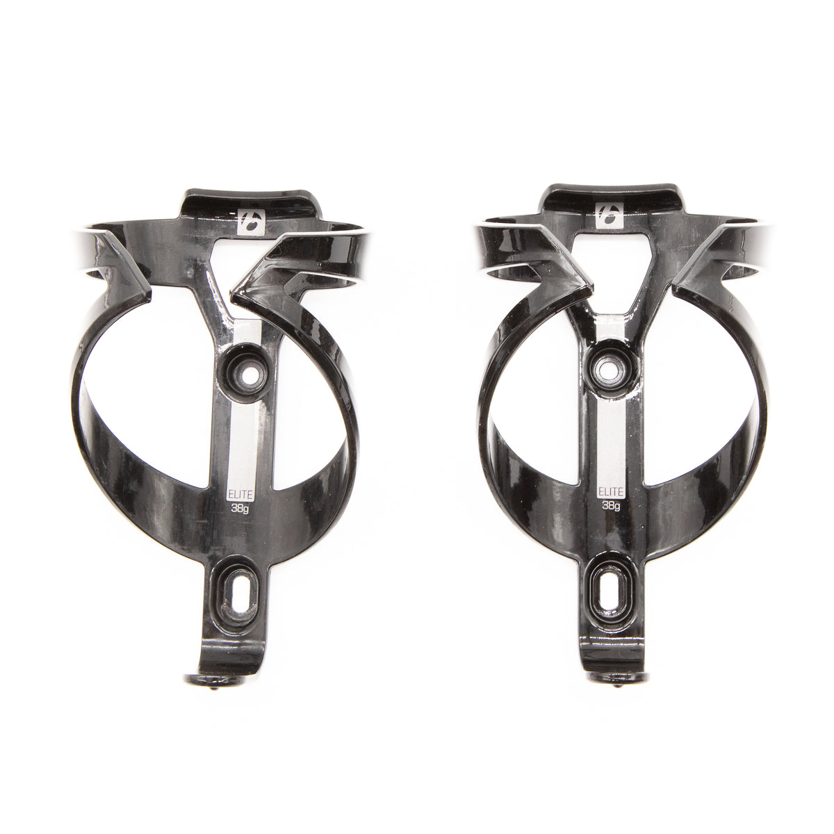 Porte-bidon De Vélo Vintage ELITE - Paire De Supports Argentés, Années 90, Occasion